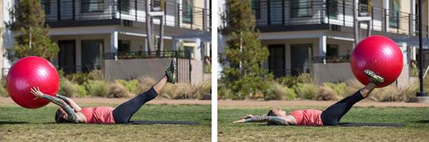 Stability Ball Pass